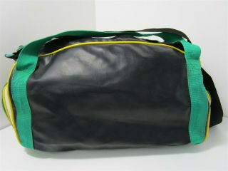 Vintage Seattle Supersonics Duffle/Gym/Sports Bag Leather With Strap & Handles 3