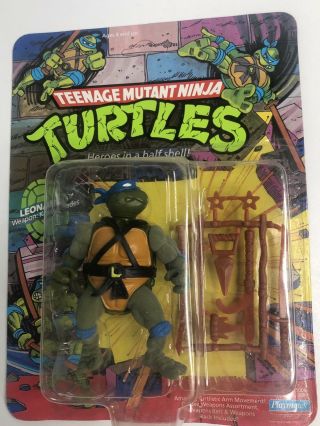 Teenage Mutant Ninja Turtles 1988 Vintage Action Figure Tmnt Unpunched
