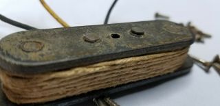 Vintage Fender Precision Bass Pickup 1955 - 1957 With Nut