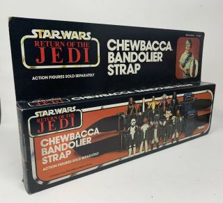 Star Wars Return Of The Jedi Chewbacca Bandolier Strap Box Vintage 1983