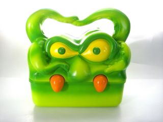 Green Demon Pam & Frank Vintage Lunchbox Creature Features Monster Box Only