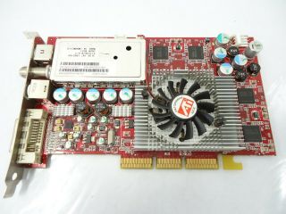 VINTAGE ATI Radeon 9800 Pro 128MB AIW R300 DDR AGP DVI S - Video Graphics 2