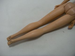 Vintage Early 1958 BARBIE DOLL Blonde pony tail Bend Knees Legs Mattel Japan 3