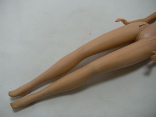Vintage Early 1958 BARBIE DOLL Blonde pony tail Bend Knees Legs Mattel Japan 4