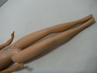 Vintage Early 1958 BARBIE DOLL Blonde pony tail Bend Knees Legs Mattel Japan 6