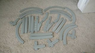 Lego Box Of Vintage Monorail Track,  For 6399 6990 6991 6921