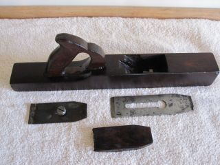 Antique Vintage 16 - 1/2 Brazilian Rosewood Nautical Shipwrights Woodworking Plane 4