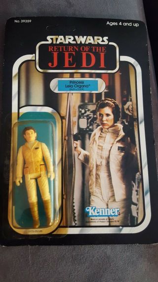 Vintage 1983 Star Wars Return Of The Jedi Princess Leia Hoth Outfit