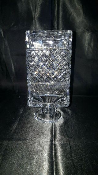 Antique Baccarat Crystal Regnévelle Decanter.  Circa Late 19th Century.  7 LBS. 7