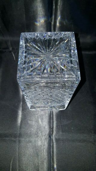Antique Baccarat Crystal Regnévelle Decanter.  Circa Late 19th Century.  7 LBS. 8