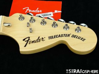 Fender Vintage 72 Deluxe Tele Neck & Tuners 1972 Reissue Telecaster Maple