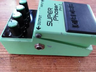 Boss Ph - 2 Phaser Vintage Guitar Effects Pedal Made In Taiwan