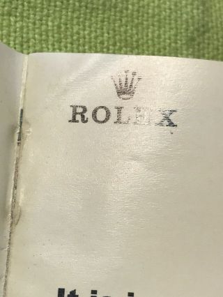 Vintage Rolex GMT - Master booklet 973 - 50 - 31.  158 (1973) USA English Version. 5