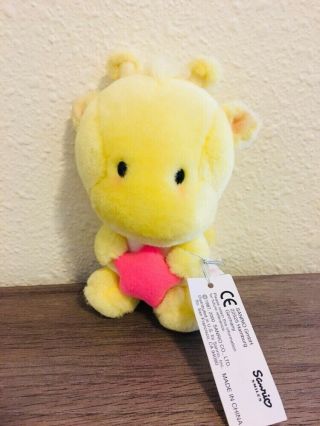 Vintage Sanrio Smiles Paupipo Giraffe Plush Stuffed Animal 2000 Rare Nwt