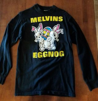 Melvins Long Sleeve Shirt Vintage Authentic Concert Shirt W/original Ticket Stub
