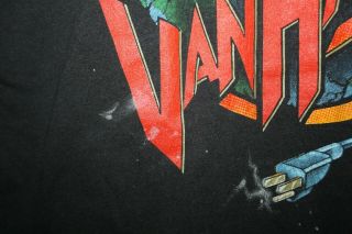 VINTAGE 80’s VAN HALEN KICKS ASS 1986 ROCK CONCERT TOUR T SHIRT M/L 3