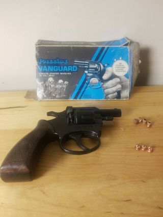 Vintage Vanguard Starter Pistol,  Revolver, .  22 Cal.  6mm