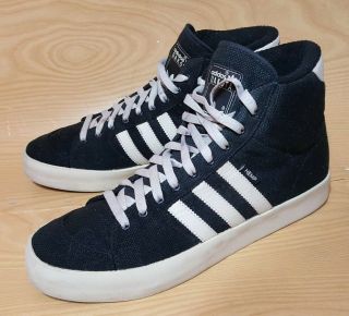 Vintage Adidas Dakota Hemp Hi Top Mens Sneakers Shoes Size 11