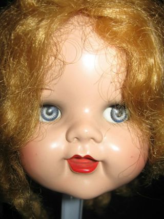 Vintage SAUCY WALKER Doll - 1951 Needs Head secured - Blonde Pig tails - 3