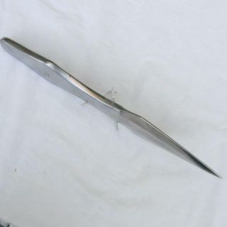 Rare JOHN NELSON COOPER massive throwing knife,  hand - made circa 1970th; 10
