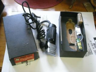 Vintage Oster Heavy Duty Progienic Electricclipper Model 10 No.  10 Volts 110 120