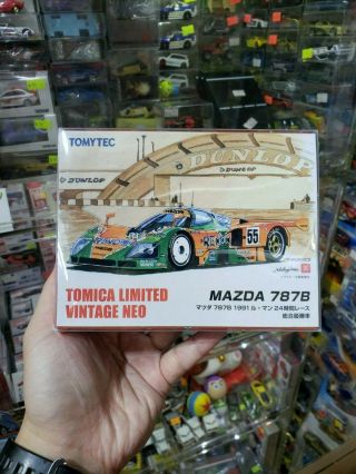 Tomica 1/64 Limited Vintage Neo Tlv Mazda 787b 1991 Le Mans Champ 1/64 Tomy Tomy