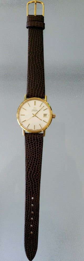 Vintage Omega Automatic Cal 1010 W/date Men 