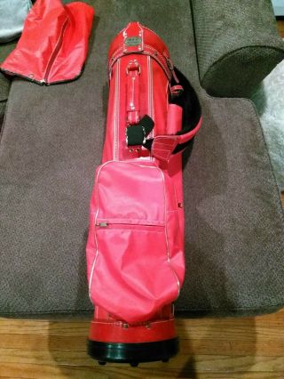 Coca COLA Classic Vintage Golf Bag With Cover 3