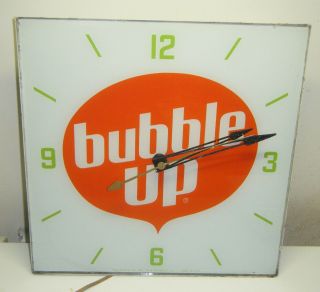 Vintage Rare Bubble - Up Soda Soft Drink Pam Clock