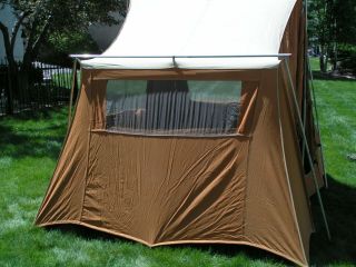 Vintage Coleman Canvas Tent Holiday Model 2