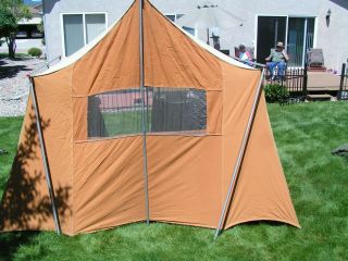 Vintage Coleman Canvas Tent Holiday Model 3