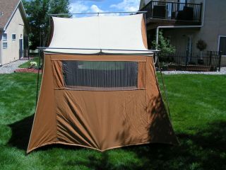 Vintage Coleman Canvas Tent Holiday Model 4