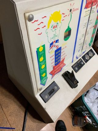 Vintage Vending Machine - “A Nervous Wreck” And Love Meter (his/hers) Table Top 8
