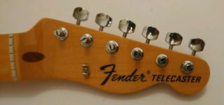 08 American Vintage Fender 69 Telecaster Thinline Maple Guitar Neck Lacquer Tele
