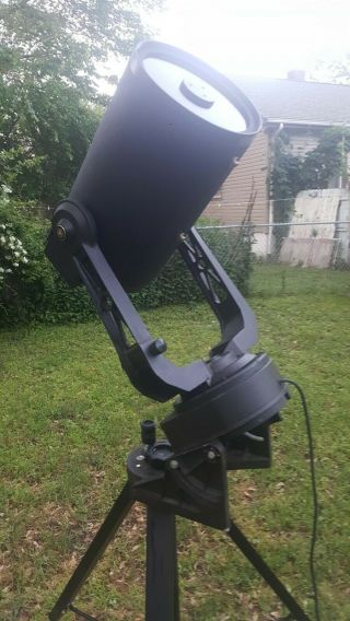 Vintage Bausch & Lomb 8000 telescope with tripod 6