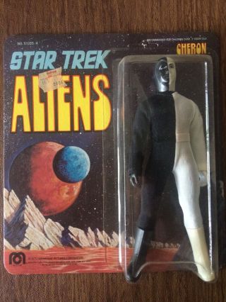 Star Trek Aliens Vintage Mego Cheron 1975 Tos Moc On Cardback