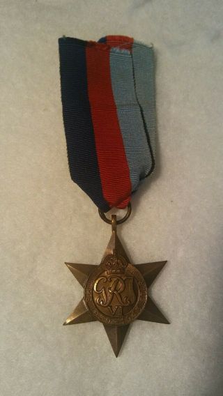 Ww2 1939 - 1945 British Star Medal