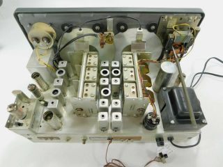 Hammarlund HQ - 100AC (HQ - 100A w/ Clock) Vintage Tube Radio Receiver SN 24726269 2