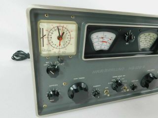 Hammarlund HQ - 100AC (HQ - 100A w/ Clock) Vintage Tube Radio Receiver SN 24726269 5