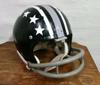 Vintage Rawlings Airflow Hnd - 9 Black Suspension Football Helmet Sz 7 3/8 - 7 1/2