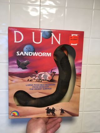 Vintage 1984 Dune Movie Sandworm Monster Creature Misb Ljn