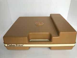 Vintage 1978 Fisher Price Record Player Turntable 825 33 45 RPM with Records 4