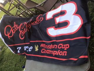 Vintage Dale Earnhardt Sr 3 7 Time Winston Cup Champion Banner 60 " X 35” -