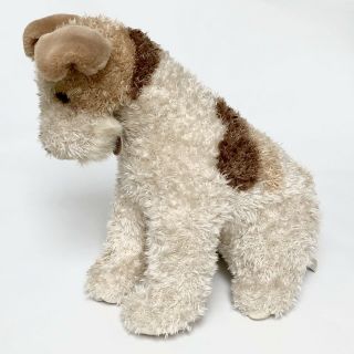 Wire Fox Terrier Plush by Peeper - Pals.  Canine Classics Vintage.  18”. 2