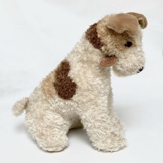 Wire Fox Terrier Plush by Peeper - Pals.  Canine Classics Vintage.  18”. 3