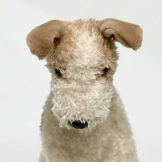 Wire Fox Terrier Plush by Peeper - Pals.  Canine Classics Vintage.  18”. 4