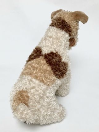 Wire Fox Terrier Plush by Peeper - Pals.  Canine Classics Vintage.  18”. 5