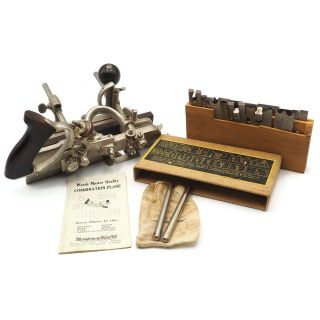 Vintage Wards Master Quality No.  45 Combination Plane With Blades