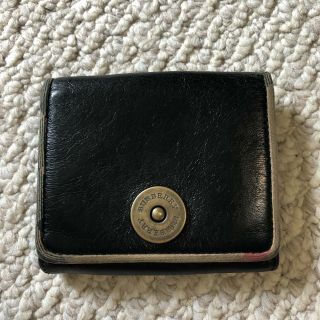 Rare Vintage Black Leather Burberry Wallet