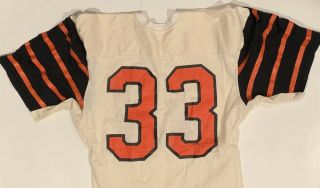 Vintage 1970 ' s Princeton University Rawlings Brand Game Worn Football Jersey Old 2